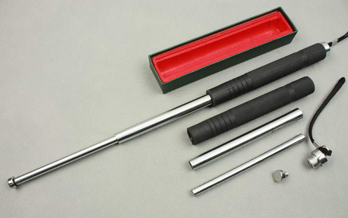 銀色響尾蛇甩棍